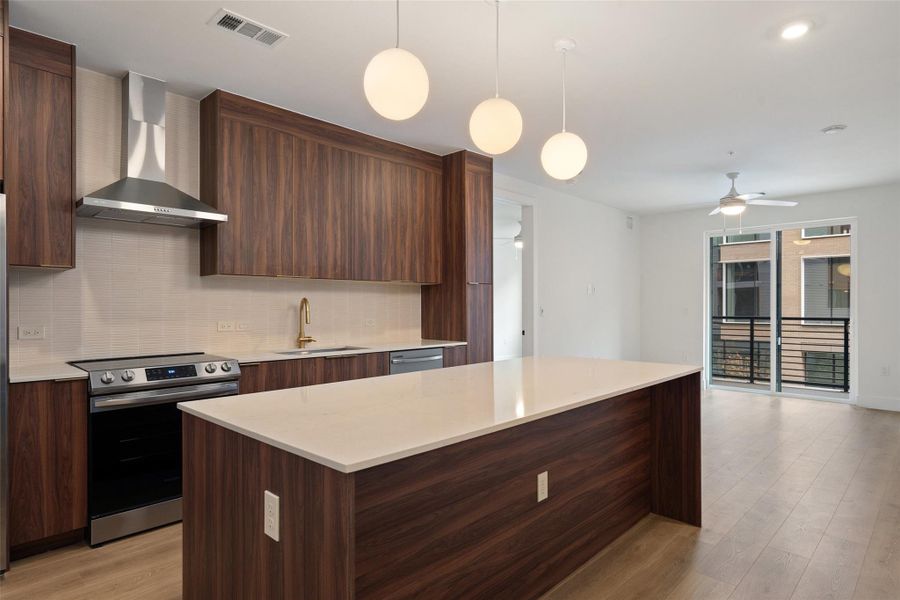 Furnished interior view inside a new home in , Austin (Image 5).
