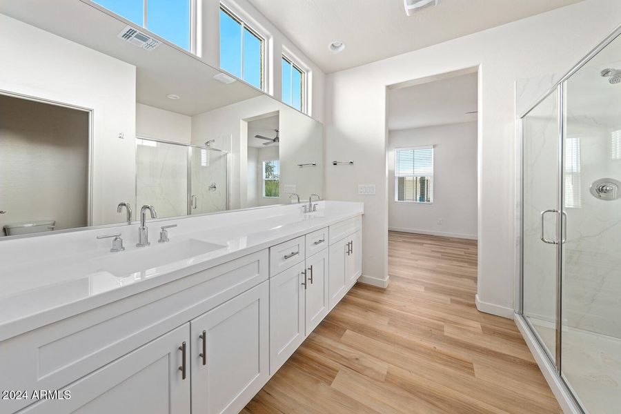 Master Bath in Similar Floorplan