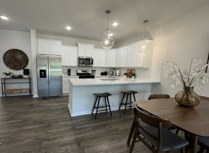 Furnished interior view inside a new home in The Falls, Blythewood (Image 10).