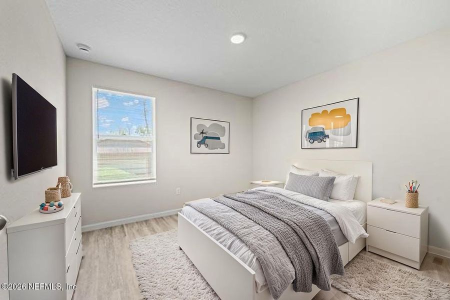 Furnished interior view inside a new home in , Jacksonville (Image 14).