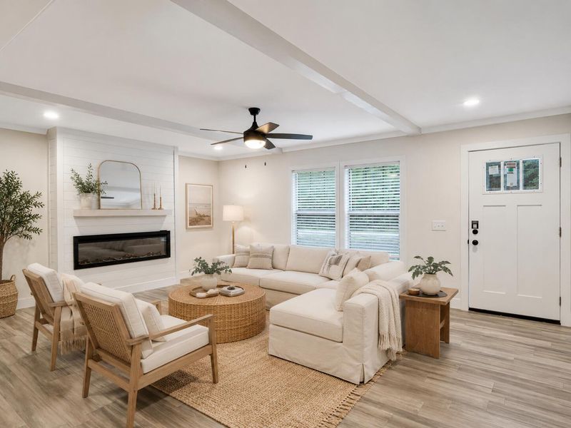 Furnished interior view inside a new home in , Ravenel (Image 3). Furnished interior view inside a new home in , Ravenel (Image 3).