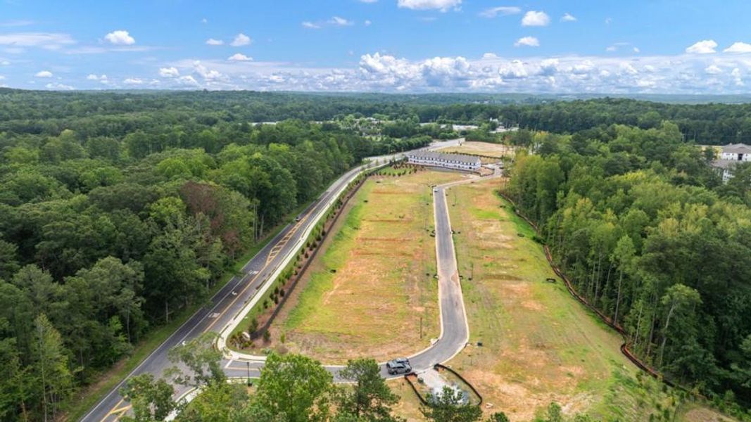 Site preparation for new homesites in Woodbury Park, South Fulton (Image 26).