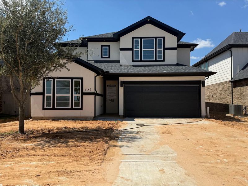 Beautiful curb appeal with a stunning modern elevation. Beautiful curb appeal with a stunning modern elevation.