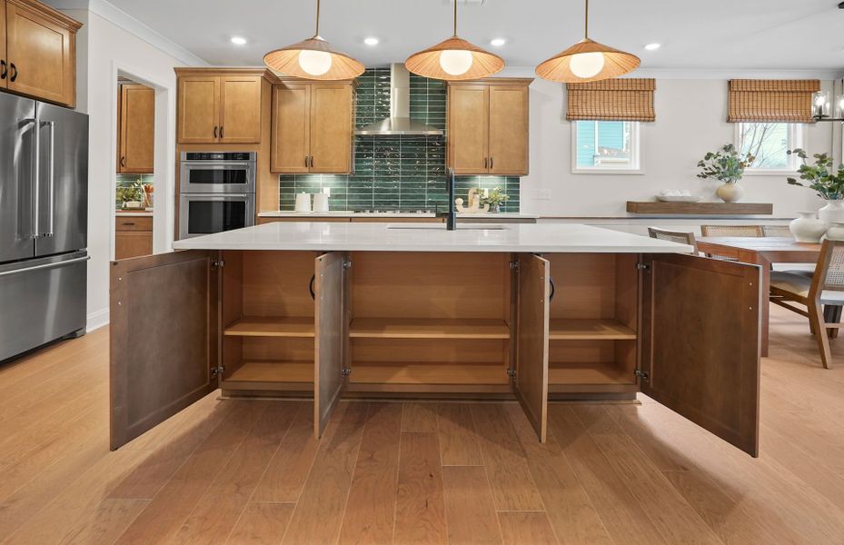 Furnished interior view inside a new home in Elmbrook, Indian Trail (Image 14).