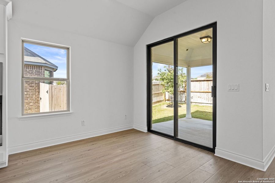 Spacious, unfurnished interior of a new home in Davis Ranch, San Antonio (Image 26). Spacious, unfurnished interior of a new home in Davis Ranch, San Antonio (Image 26).