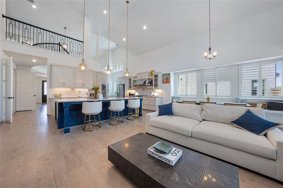 Furnished interior view inside a new home in , Irving (Image 13).