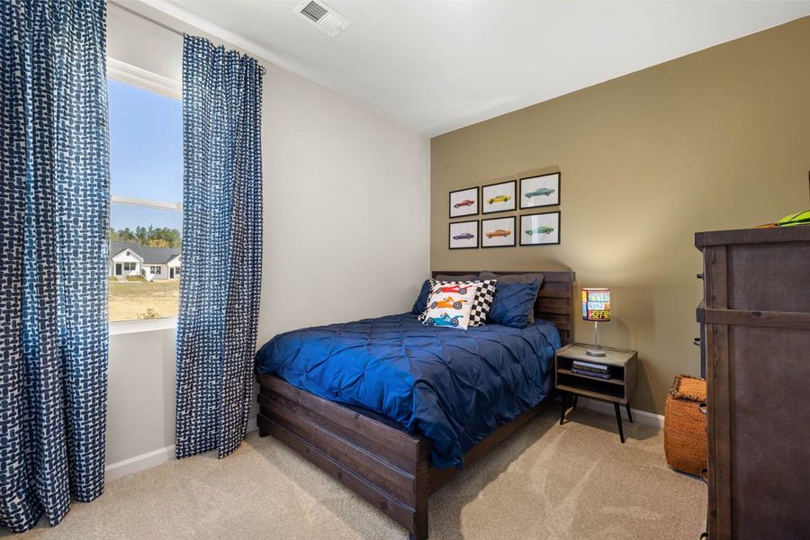 Representative furnished interior of a home built from the Calloway 3 by D.R. Horton in Byrd Village, Graniteville (Image 30).