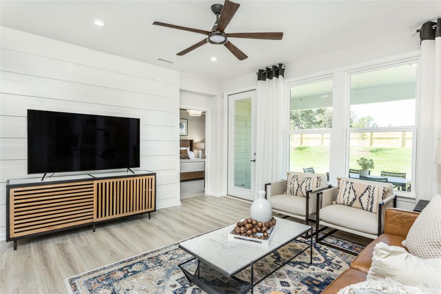 MODEL HOME images may NOT be consistent with the finished product.