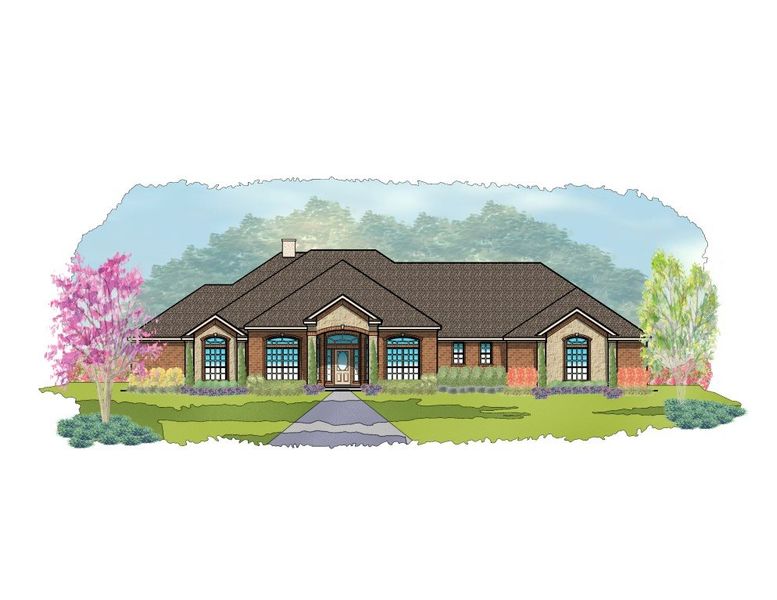 Representative rendering of the exterior for the San Clemente by Steve Klein Custom Builder (Image 1). Representative rendering of the exterior for the San Clemente by Steve Klein Custom Builder (Image 1).