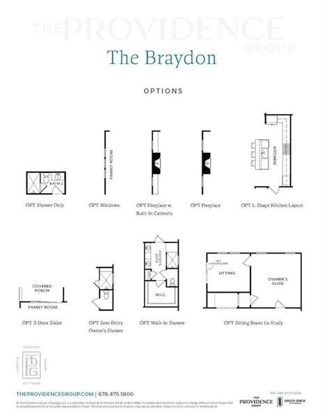 2D floor plan layout of this home in Aberdeen, Hoschton, GA (Image 3).