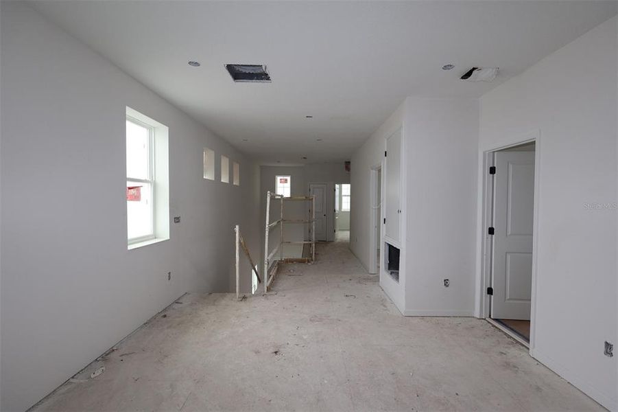 In-progress construction of a new home in Center Lake on the Park, St. Cloud, FL (Image 15).