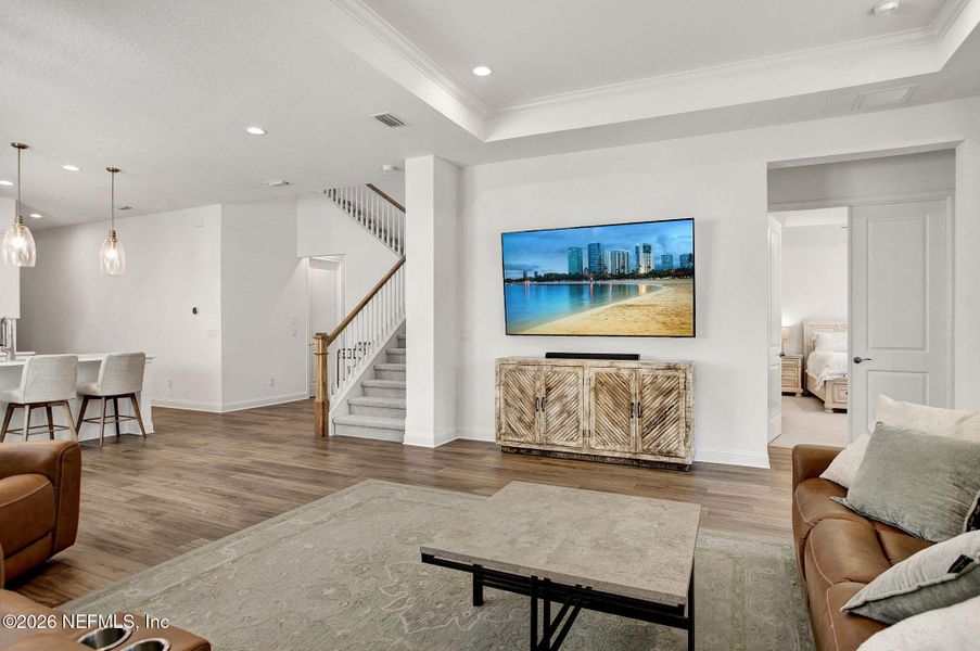 Furnished interior view inside a new home in , Jacksonville (Image 25).