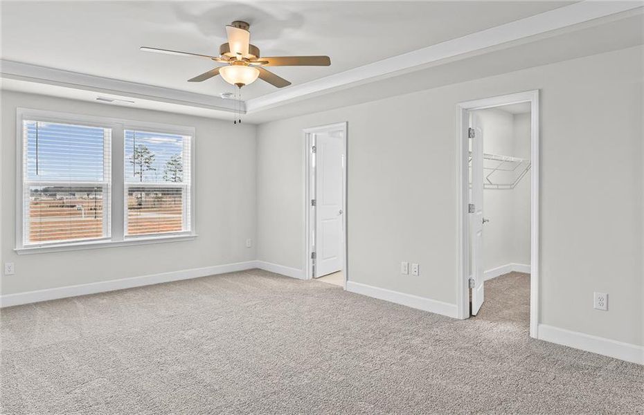 Spacious, unfurnished interior of a new home in Anderson Point, McDonough (Image 16).