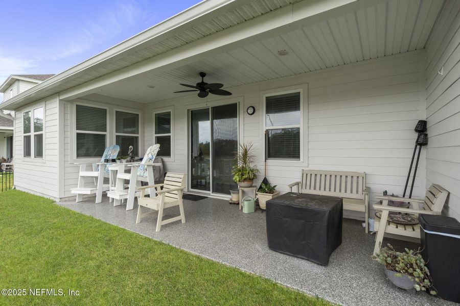 Exterior details and patio area of a home in , Jacksonville (Image 21). Exterior details and patio area of a home in , Jacksonville (Image 21).