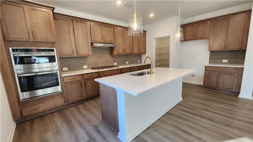 Furnished interior view inside a new home in The Estates at Casteel, Bethlehem (Image 7).