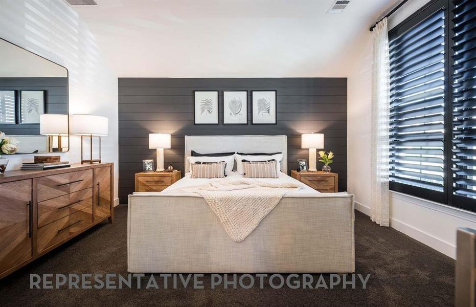 Furnished interior view inside a new home in Goodland, Midlothian (Image 4).
