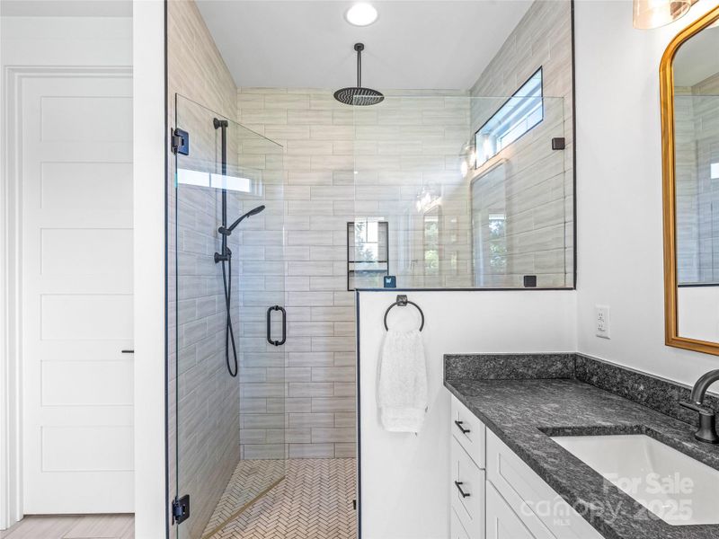 Furnished interior view inside a new home in , Mills River (Image 28).