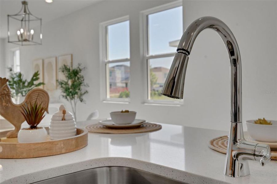 Close-up of interior finishes inside a home in Creekside Run at Babcock Ranch, Punta Gorda (Image 13).