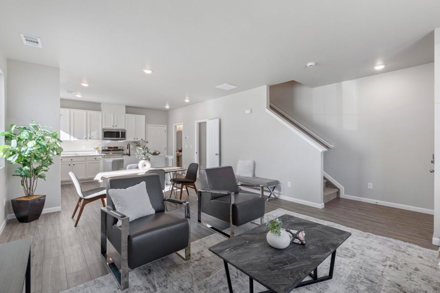 Furnished interior view inside a new home in Spring Valley, Greenwood Village (Image 12).