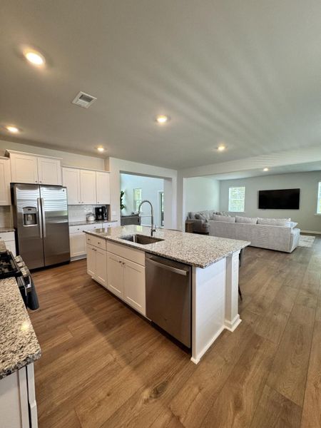 Furnished interior view inside a new home in Heron's Walk at Summers Corner: Arbor Collection, Summerville (Image 33).