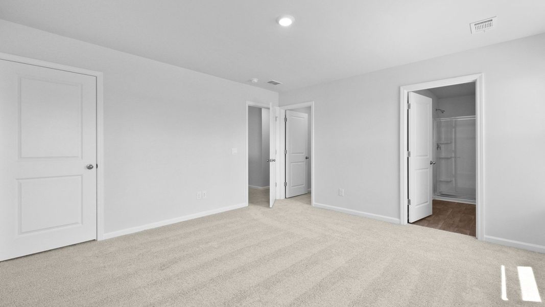 Representative unfurnished interior of a home built from the SALEM by D.R. Horton in Lakeview at Kitfield, Moncks Corner (Image 38).