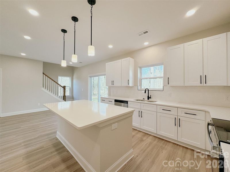 Furnished interior view inside a new home in , Huntersville (Image 10).