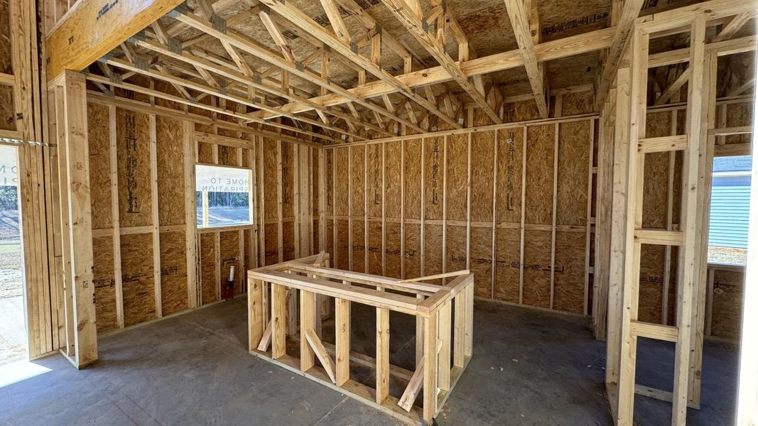 In-progress construction of a new home in Watson Hill, Summerville, SC (Image 52).