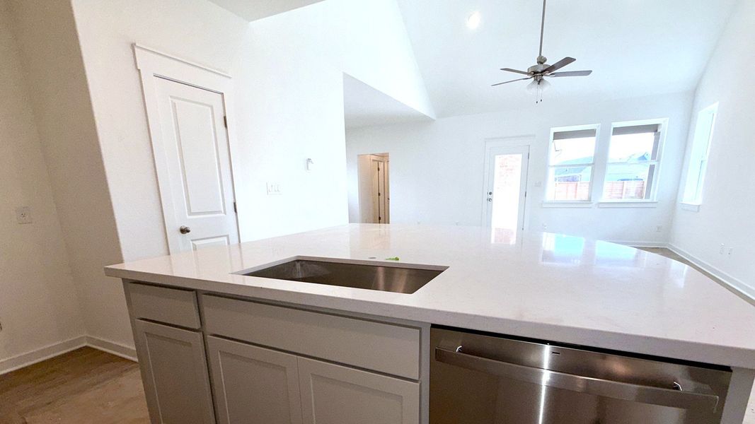 Furnished interior view inside a new home in Flora, Hutto (Image 13).