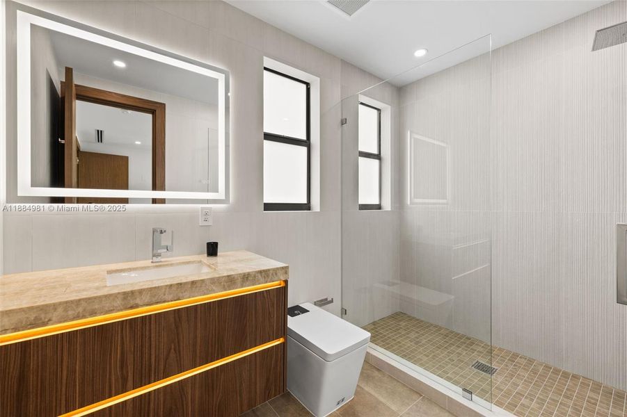 Furnished interior view inside a new home in , Miami (Image 30). Furnished interior view inside a new home in , Miami (Image 30).