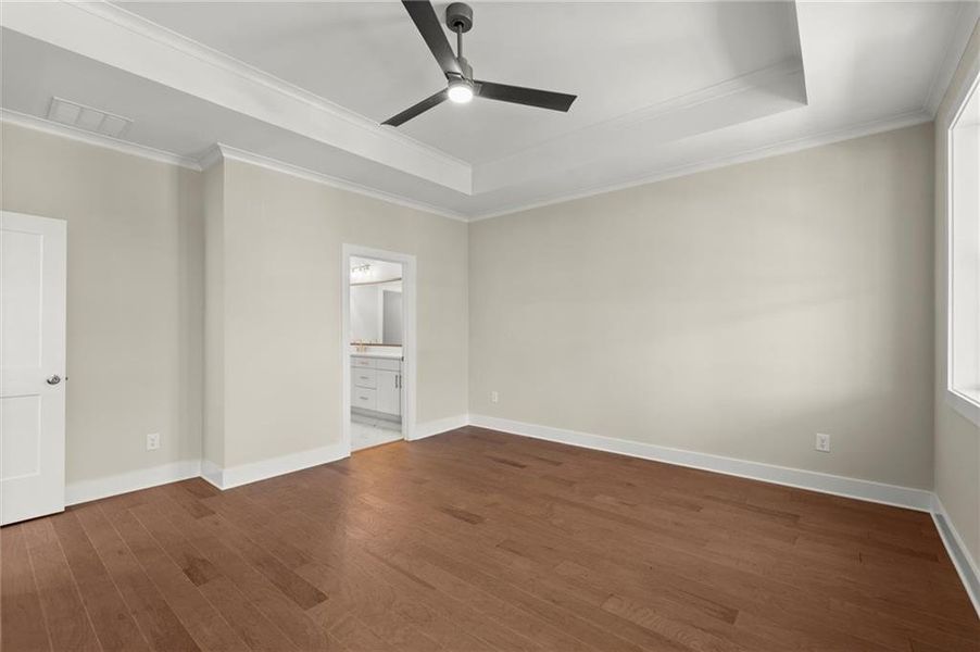 Spacious, unfurnished interior of a new home in West Town, Atlanta (Image 21).