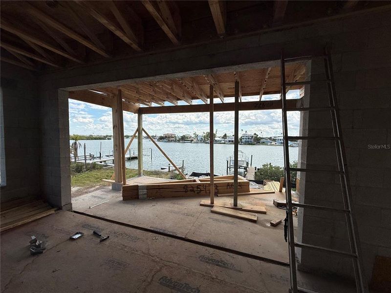 In-progress construction of a new home in , Indian Rocks Beach, FL (Image 7).