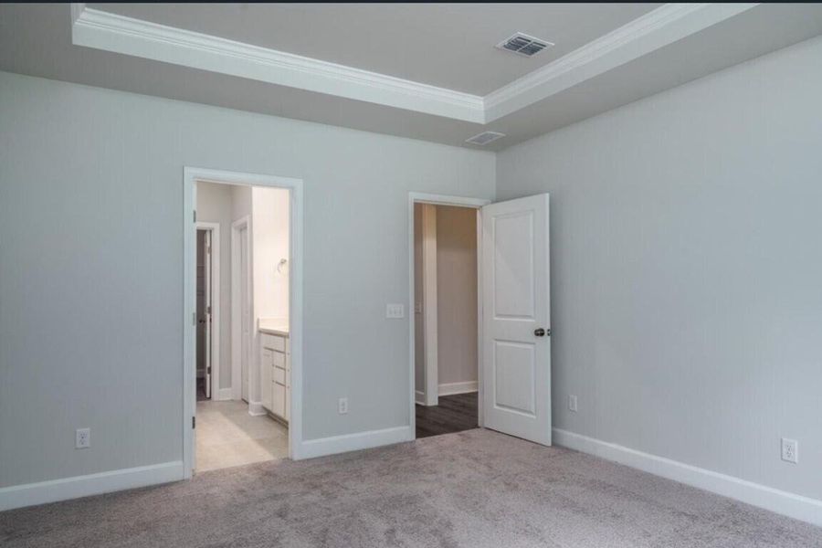 Spacious, unfurnished interior of a new home in Cedar Glen Preserve, Huger (Image 8). Spacious, unfurnished interior of a new home in Cedar Glen Preserve, Huger (Image 8).