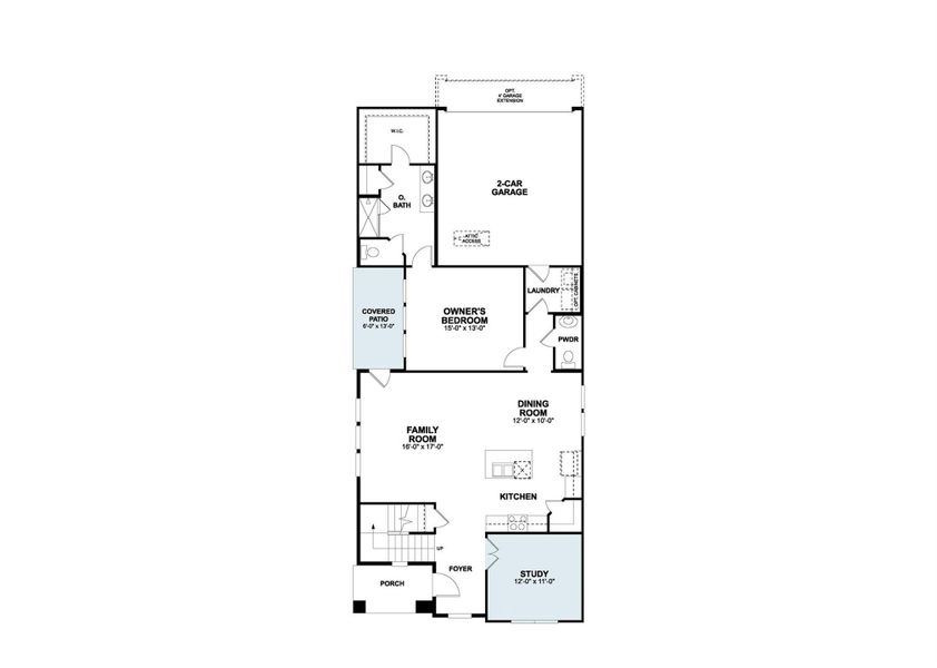 2D floor plan layout of this home in Colony at Cole Springs, Buda, TX (Image 3). 2D floor plan layout of this home in Colony at Cole Springs, Buda, TX (Image 3).