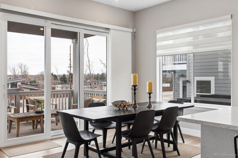 Furnished interior view inside a new home in , Littleton (Image 35).