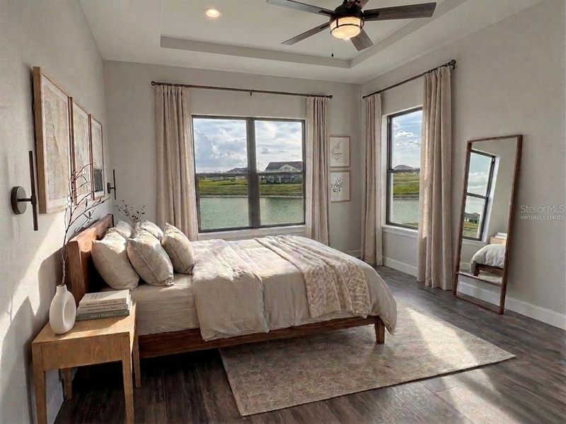 Furnished interior view inside a new home in , Auburndale (Image 12).