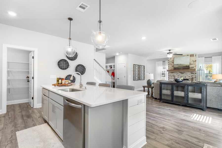 Furnished interior view inside a new home in Ridge Pointe, Athens (Image 13).
