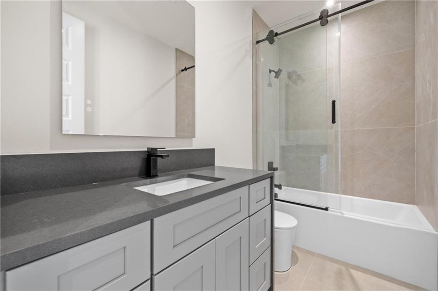 Furnished interior view inside a new home in , Milton (Image 14).
