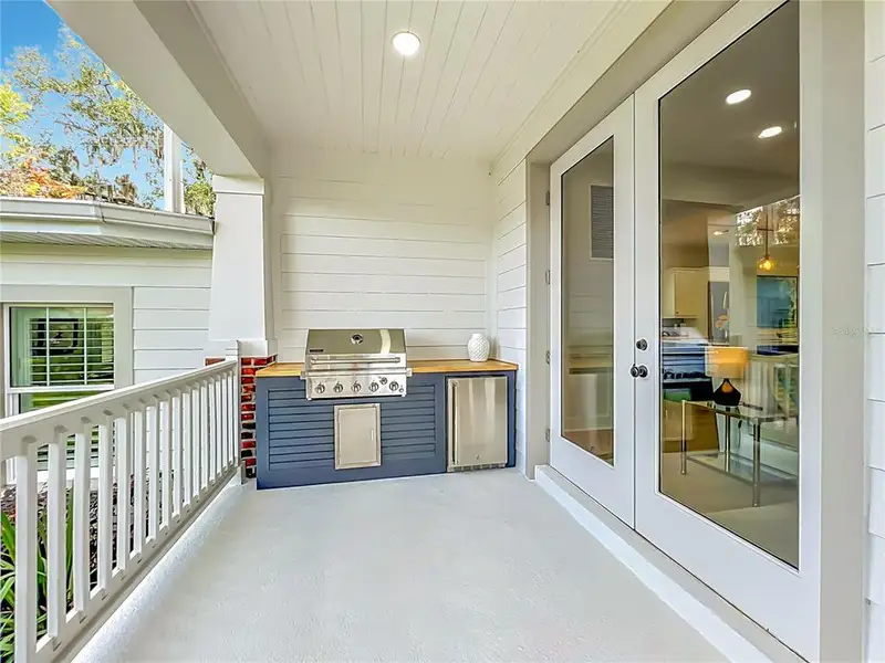 Exterior details and patio area of a home in , Winter Garden (Image 3). Exterior details and patio area of a home in , Winter Garden (Image 3).