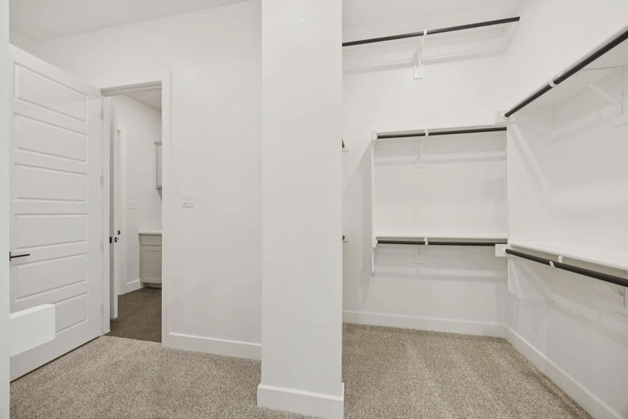 Representative unfurnished interior of a home built from the Danville by Chesmar Homes in Canyon Falls, Argyle (Image 29).