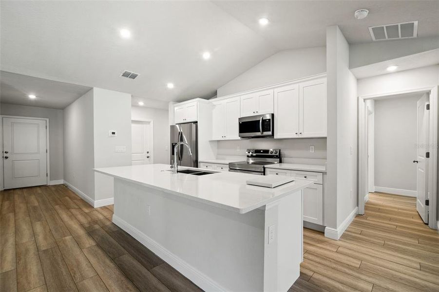 Furnished interior view inside a new home in , Ocala (Image 6).