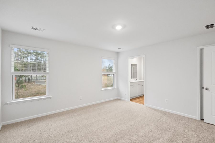 Spacious, unfurnished interior of a new home in The Cove at Mallard Crossing, Summerville (Image 17). Spacious, unfurnished interior of a new home in The Cove at Mallard Crossing, Summerville (Image 17).