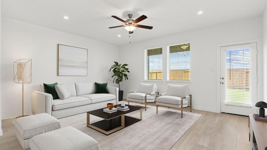 *Elevations, exterior/ interior colors, options, available upgrades that require an additional charge, and standard features will vary in each community and subject change without notice. Call for details.