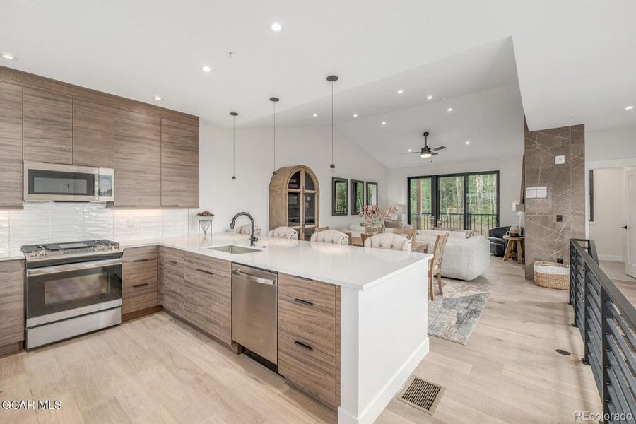 Furnished interior view inside a new home in , Granby (Image 36).