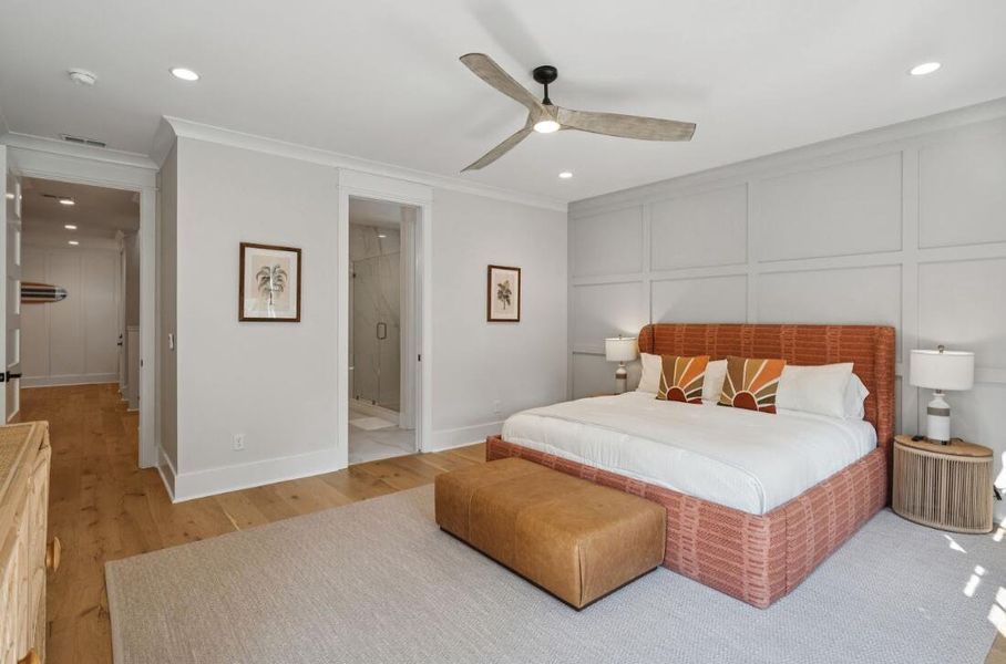 Furnished interior view inside a new home in , Isle Of Palms (Image 13).