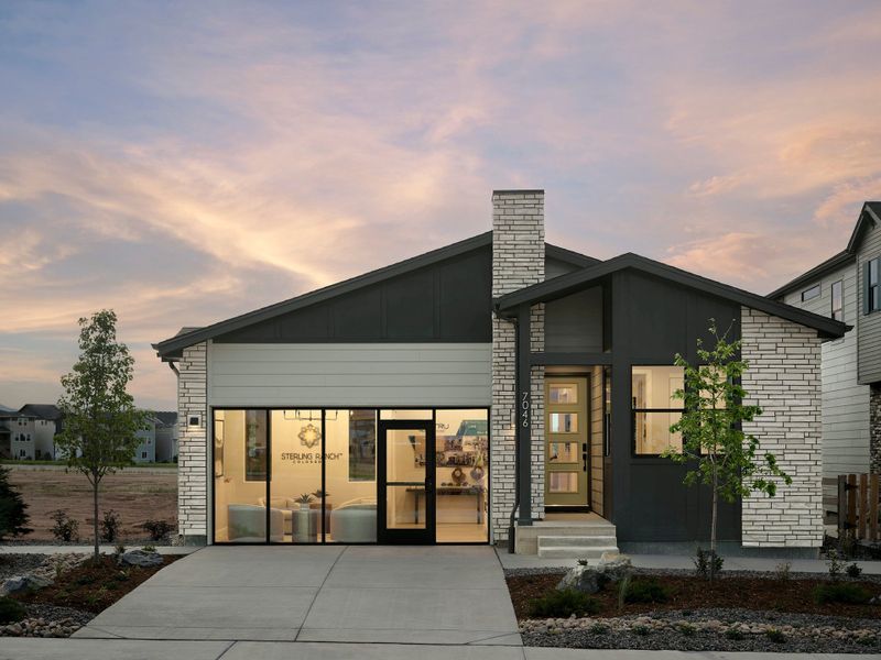 Representative exterior photo of a completed home built from the 2 by Trumark Homes in Trumark Homes at Sterling Ranch, Littleton, CO (Image 17).