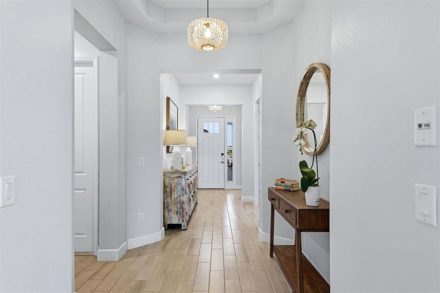 Furnished interior view inside a new home in Skye Ranch Community Group Page, Sarasota (Image 29).