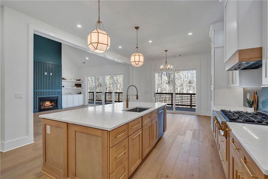 Furnished interior view inside a new home in , Cumming (Image 9).