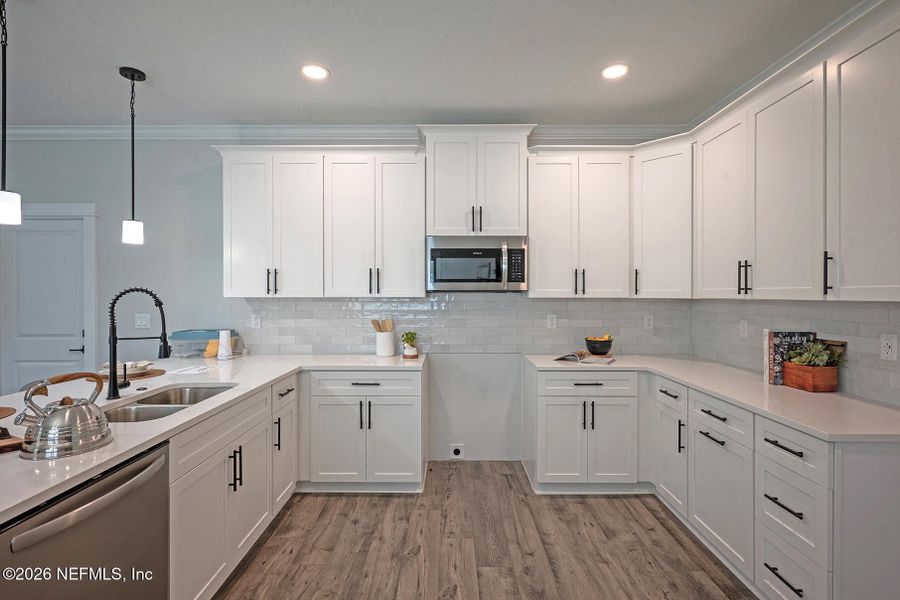 Furnished interior view inside a new home in , St. Johns (Image 13).