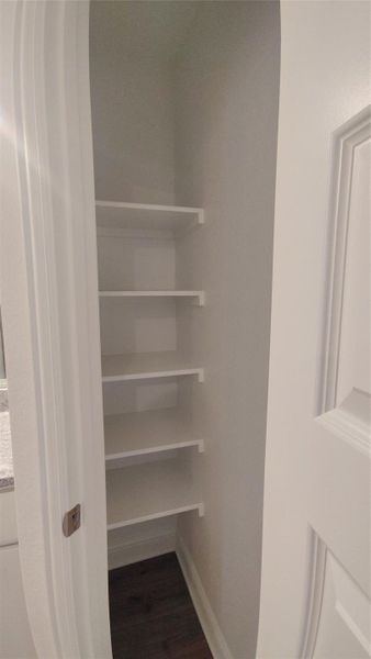 primary linen closet