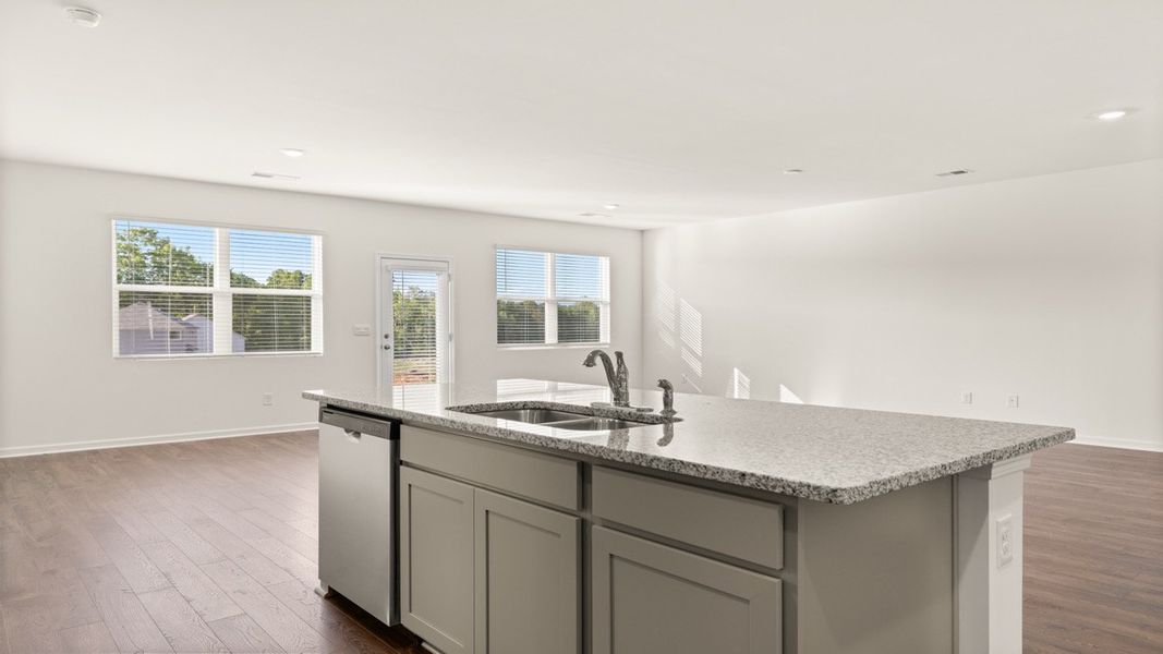 Furnished interior view inside a new home in Fox Crossing, Griffin (Image 6). Furnished interior view inside a new home in Fox Crossing, Griffin (Image 6).